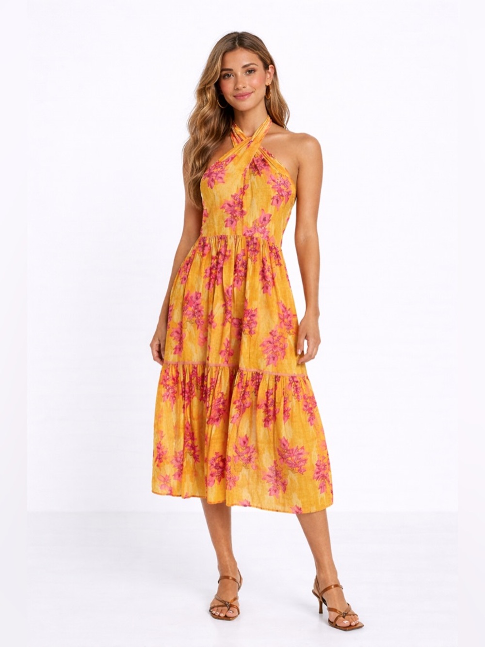 Ro’s Garden Henrietta Dress in Mustard Yellow